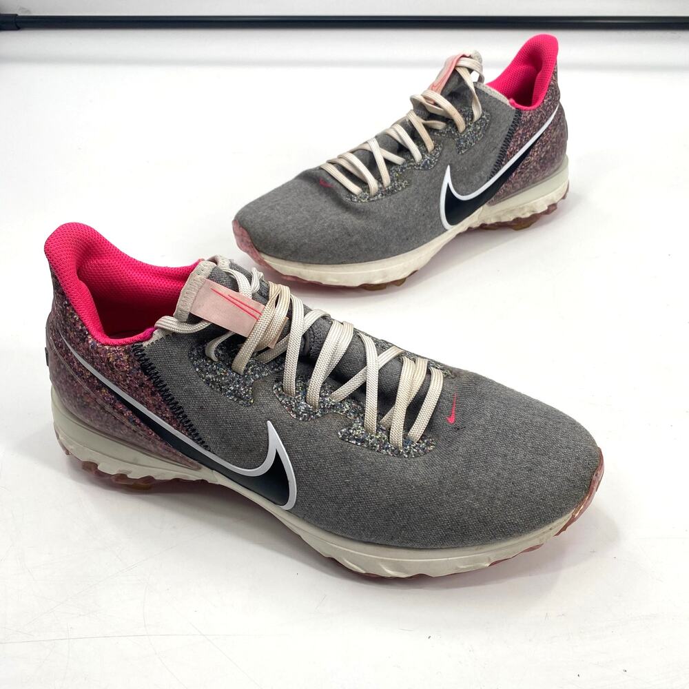 Nike Air Zoom Infinity Tour NRG M21 Gray Pink Golf Shoes Womens Size 11 - Picture 4 of 14